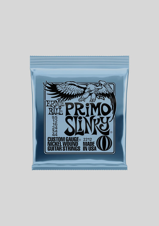 Cuerdas guitarra eléctrica Ernie Ball Primo Slinky Nickel Wound 9.5-46