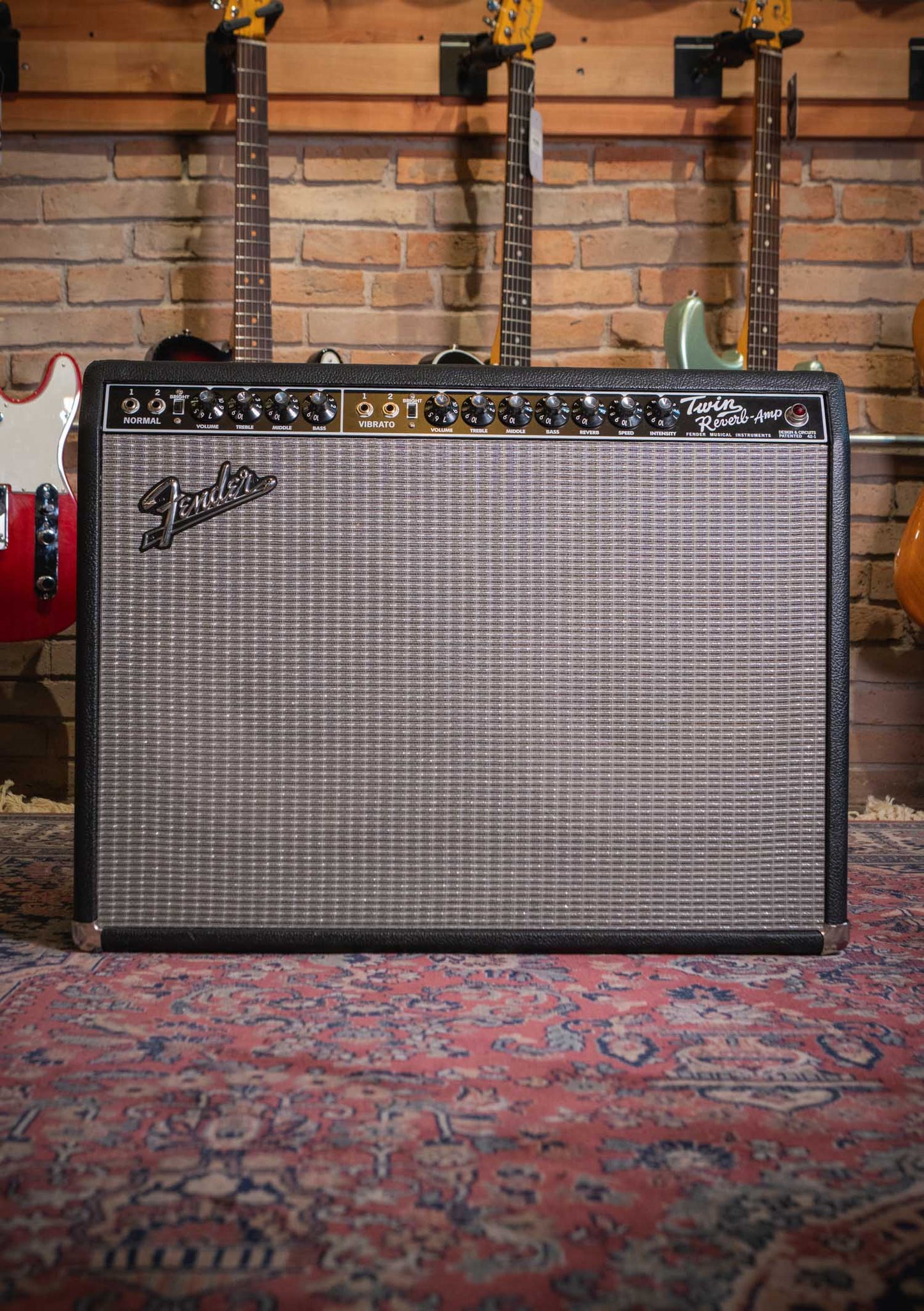Fender 65 Twin Reverb® Incluye Footswitch Black usado año 2008 - Amplificadores