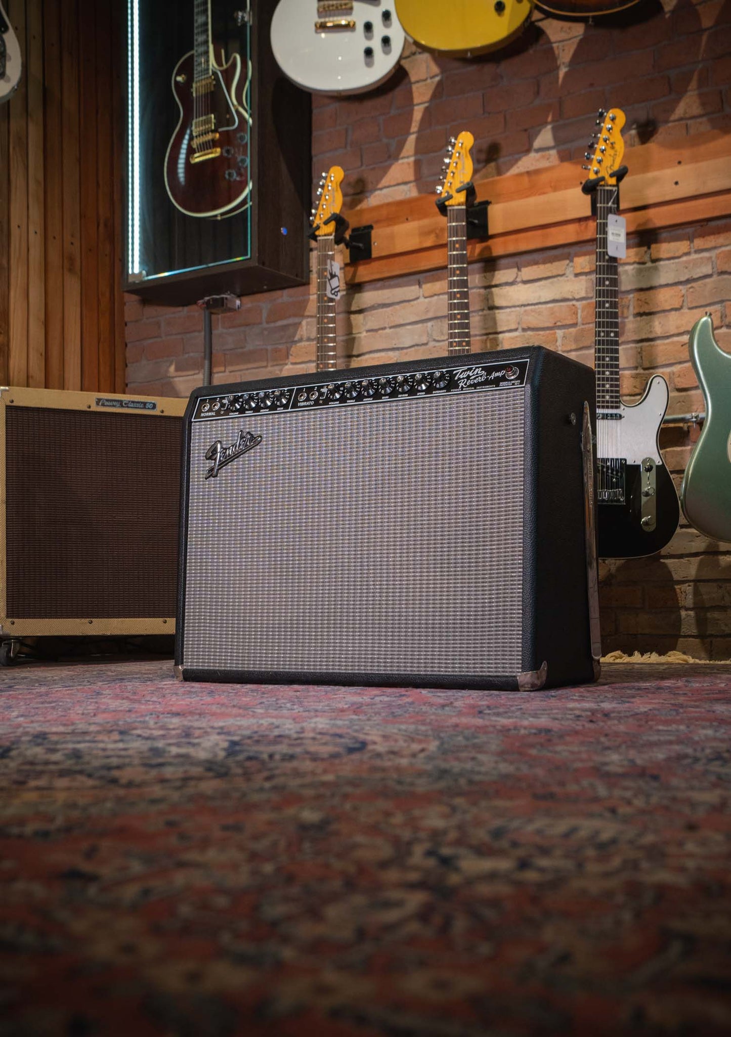 Fender 65 Twin Reverb® Incluye Footswitch Black usado año 2008 - Amplificadores