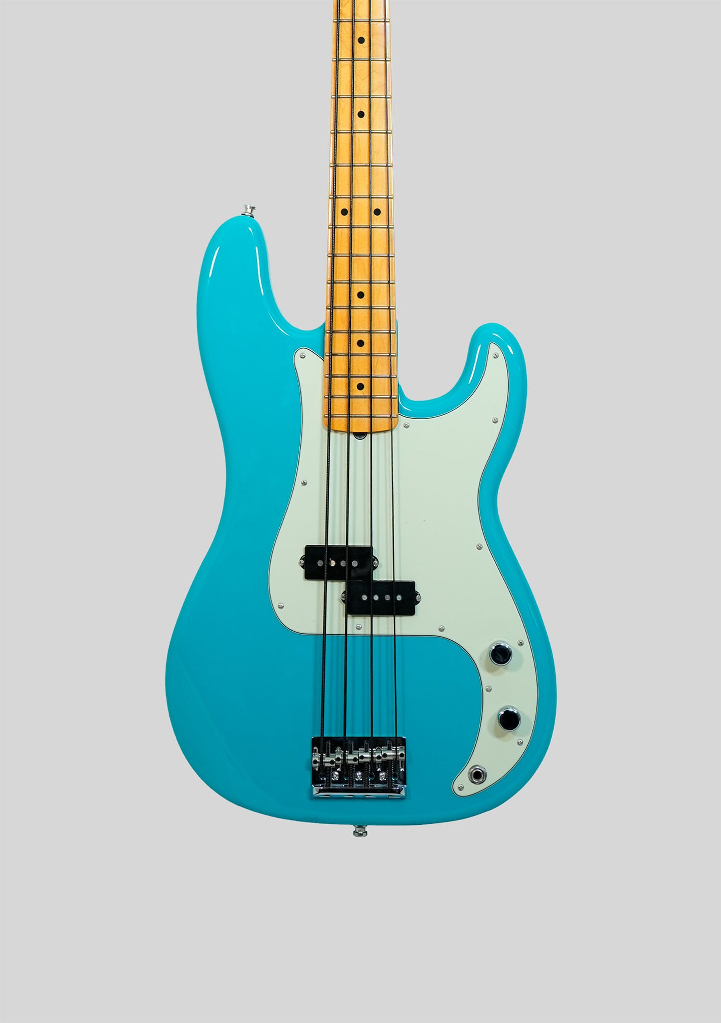 Fender American Professional II Precision Bass Miami Blue usado año 2021 - Bajo eléctrico