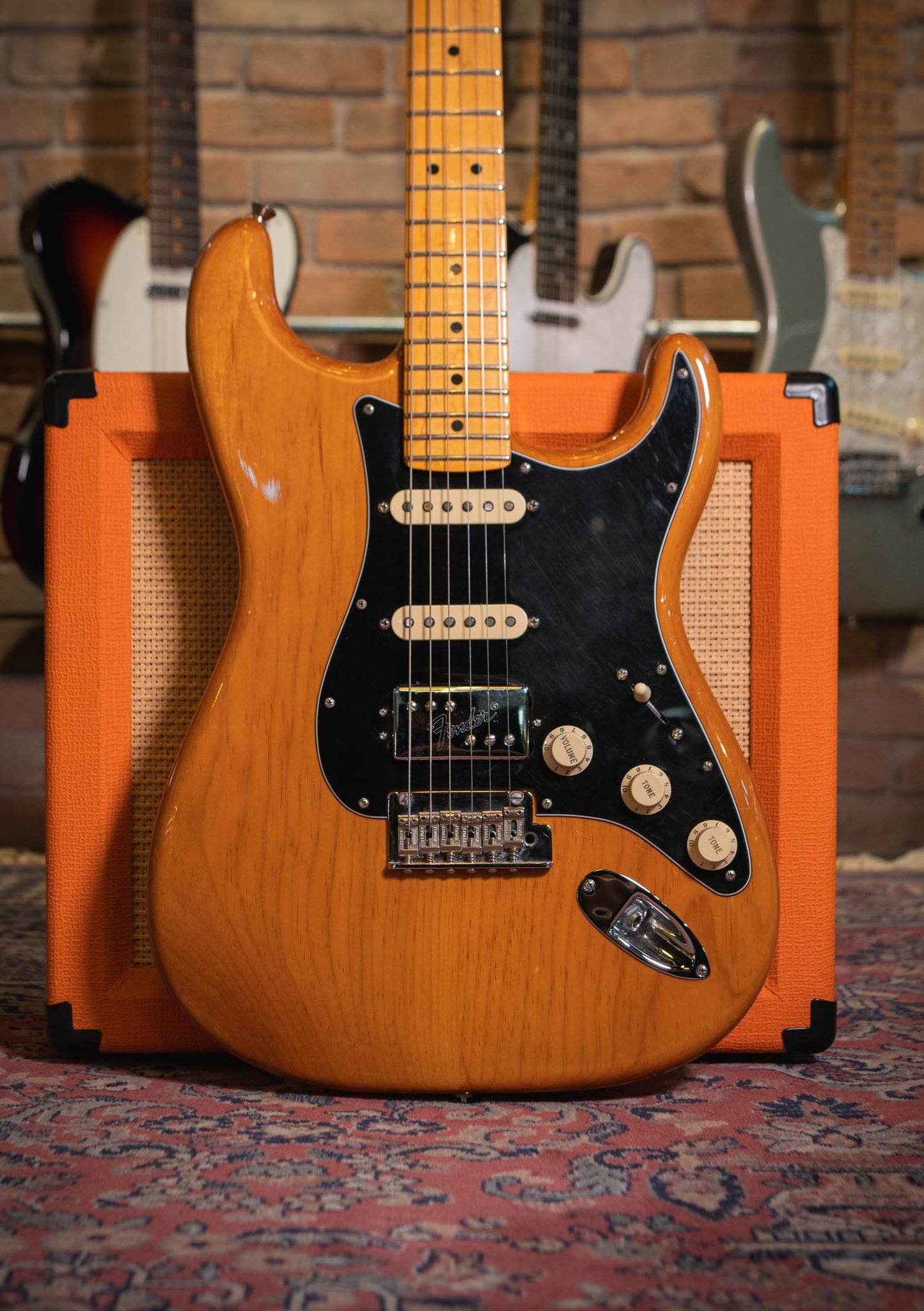 Fender American Professional II Stratocaster® HSS 2021 Roasted Pine - Guitarra eléctrica