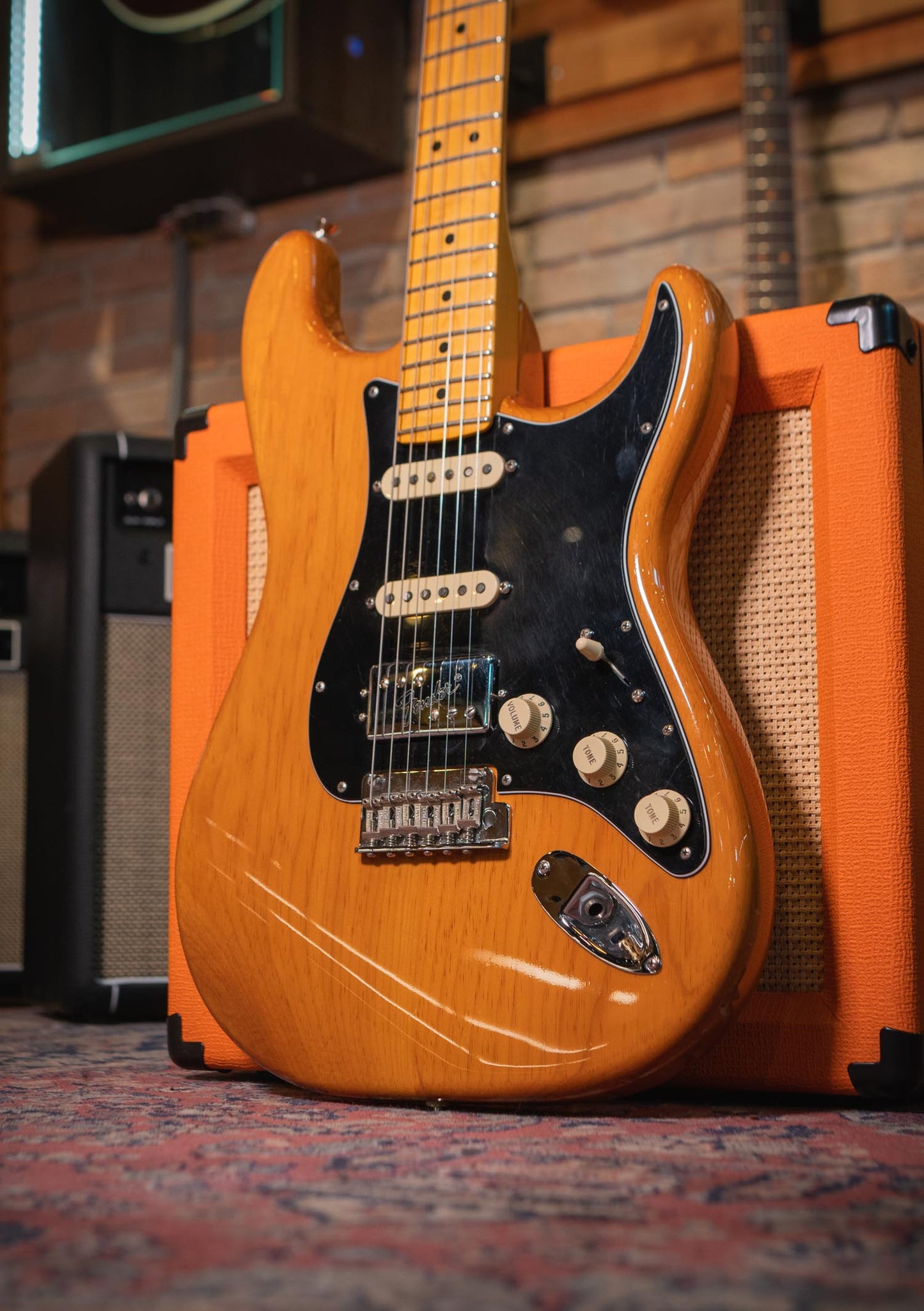 Fender American Professional II Stratocaster® HSS 2021 Roasted Pine - Guitarra eléctrica