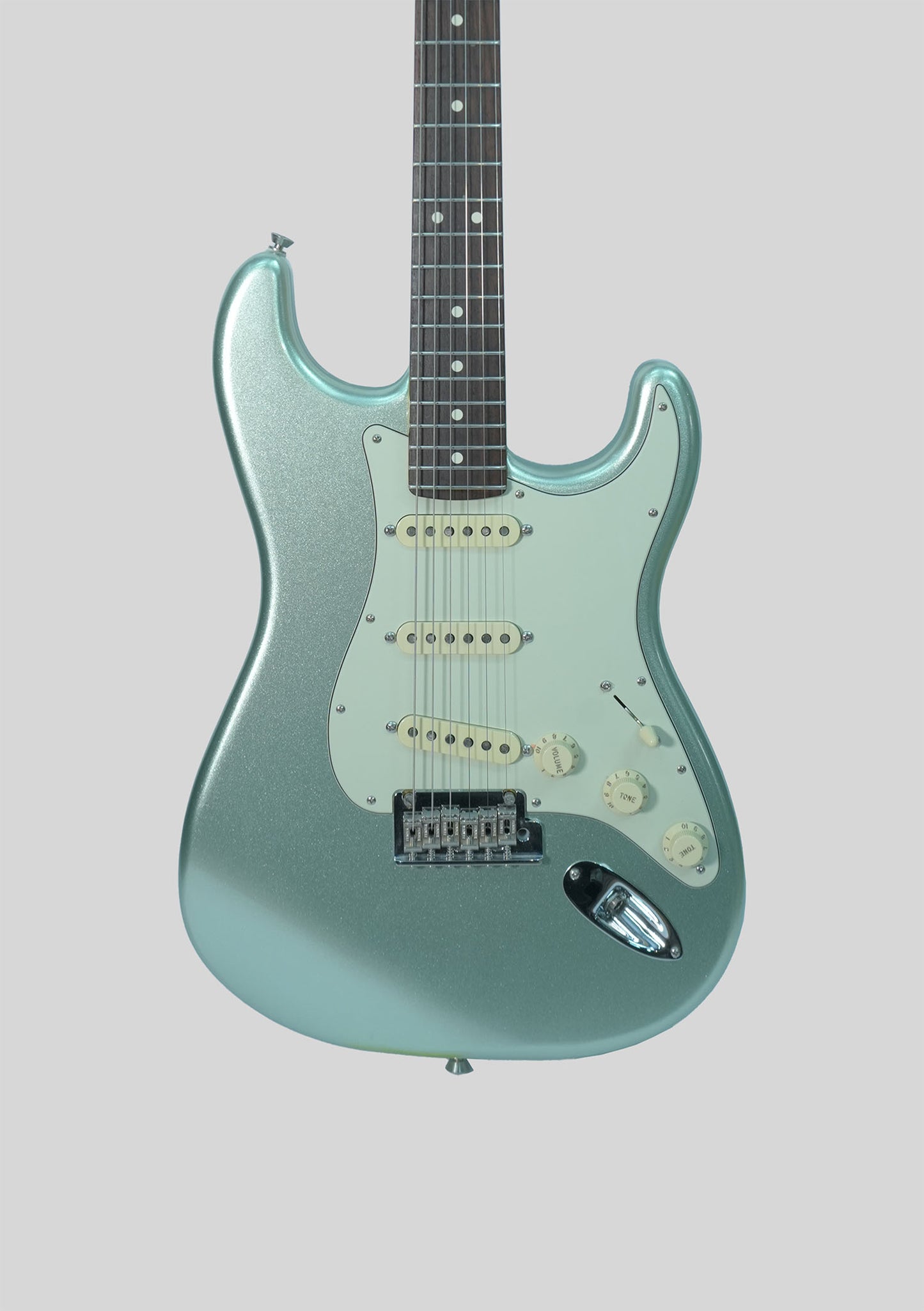 Fender American Professional II Stratocaster®  Mystic Surf Green usada año 2021 (incluye hardcase) - Guitarra eléctrica