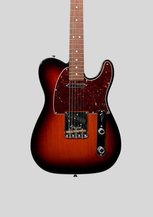 Fender American Professional II Telecaster 3 color sunburst usada año 2022 - Guitarra eléctrica