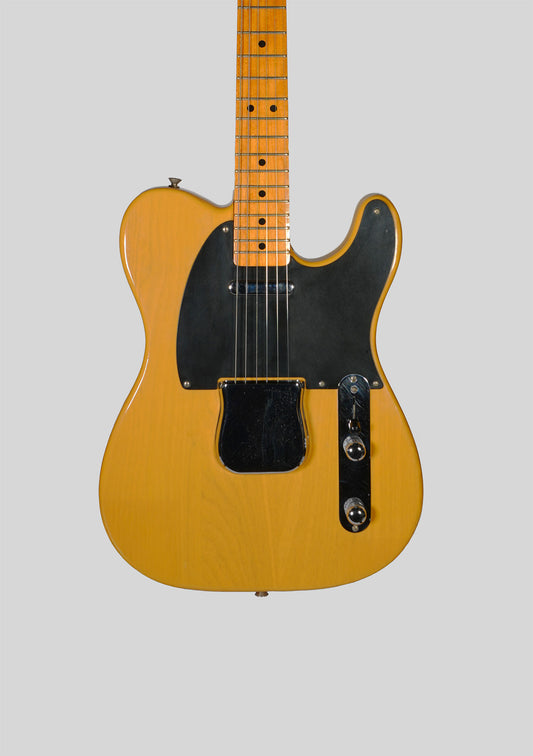 Fender American Vintage 52 Telecaster Butterscotch blonde usada año 1982 - Guitarra eléctrica