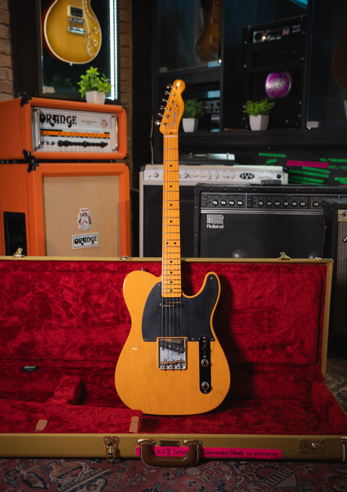 Fender American Vintage II 1951 Telecaster usada año 2023 Butterscotch Blonde - Guitarra eléctrica