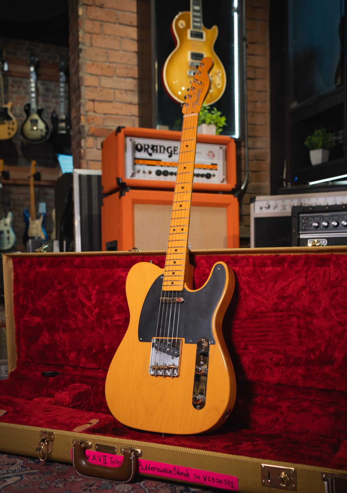 Fender American Vintage II 1951 Telecaster usada año 2023 Butterscotch Blonde - Guitarra eléctrica
