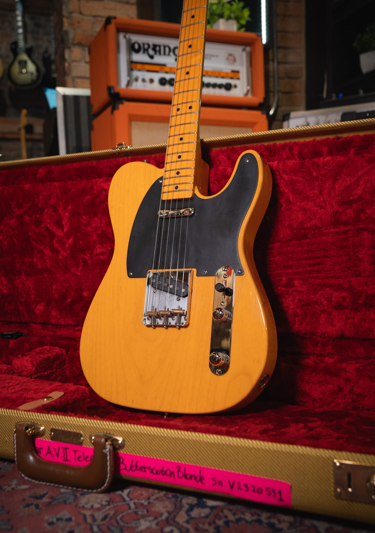 Fender American Vintage II 1951 Telecaster usada año 2023 Butterscotch Blonde - Guitarra eléctrica