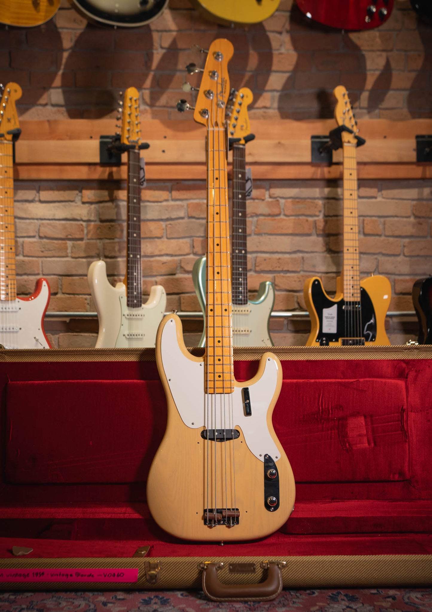 Fender American Vintage II 1954 Precision Bass® Vintage Blonde usado año 2023 (incluye hardcase) - Bajo eléctrico