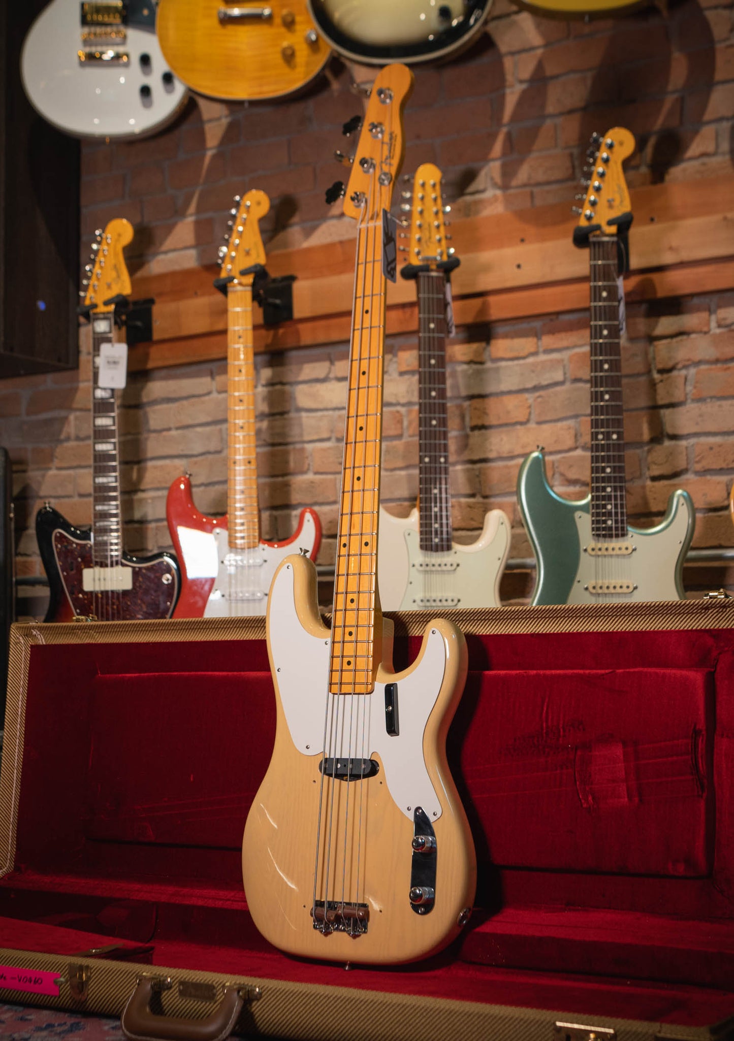 Fender American Vintage II 1954 Precision Bass® Vintage Blonde usado año 2023 (incluye hardcase) - Bajo eléctrico