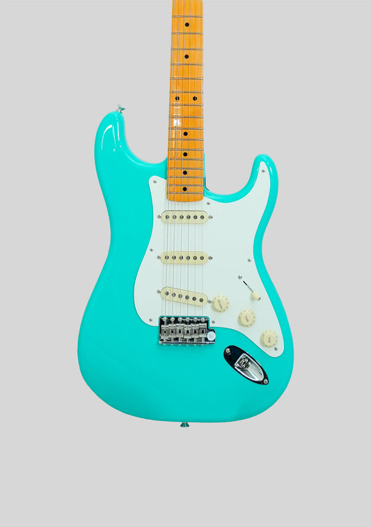 Fender American Vintage II 1957 Stratocaster Sea Foam Green año 2024 semi nueva - Guitarra eléctrica