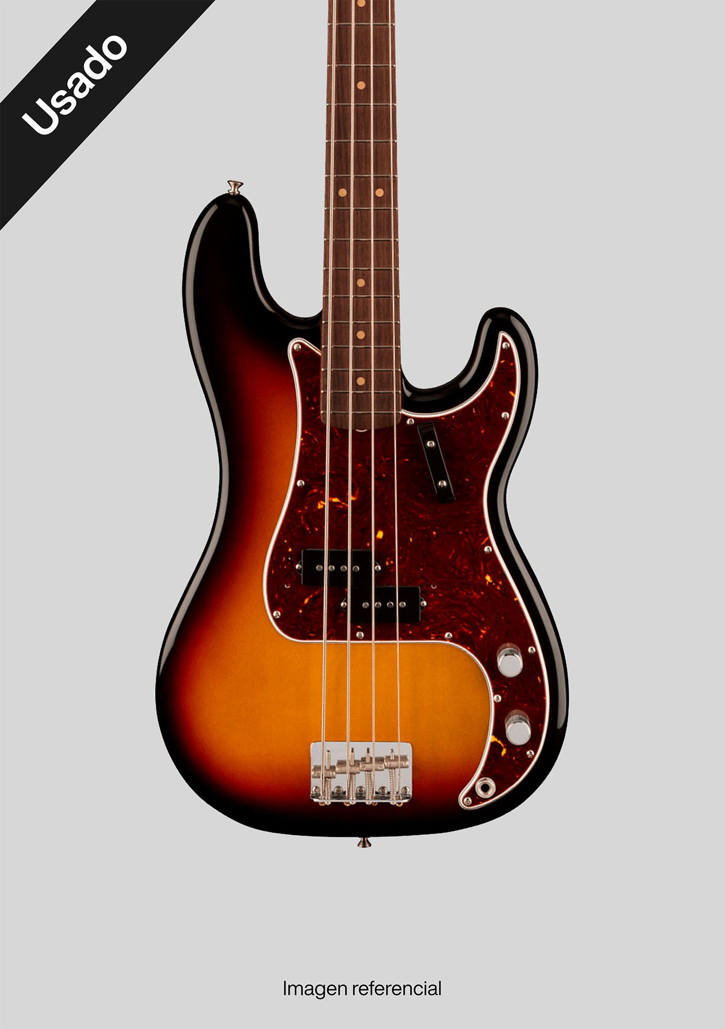 Fender American Vintage II 1960 Precision Bass 3 Tone Sunburst año 2022 (incluye hardcase) - Bajo eléctrico