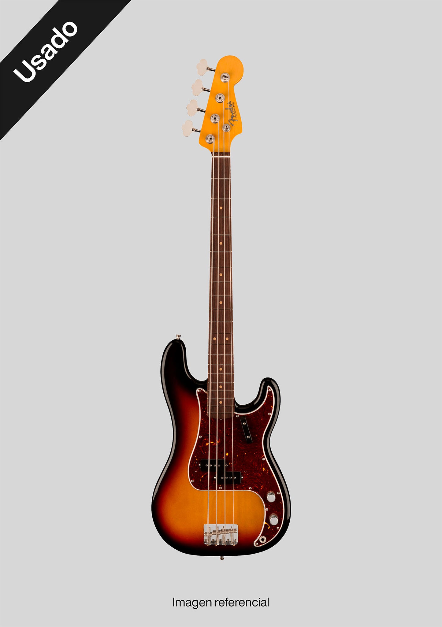 Fender American Vintage II 1960 Precision Bass 3 Tone Sunburst año 2022 (incluye hardcase) - Bajo eléctrico