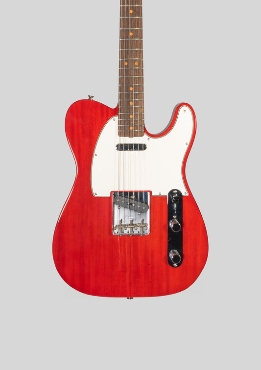 Fender American Vintage II 1963 Telecaster Crimson Red Transparent usada año 2023  - Guitarra eléctrica