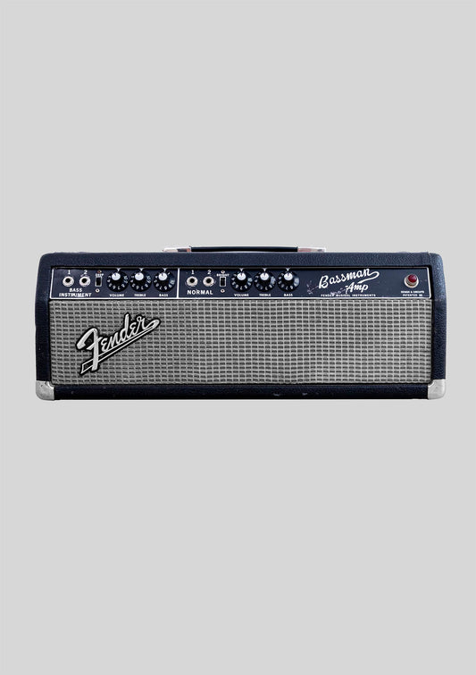 Fender Bassman Black Panel año 1967 - Amp Black usado - Amplificador de bajo
