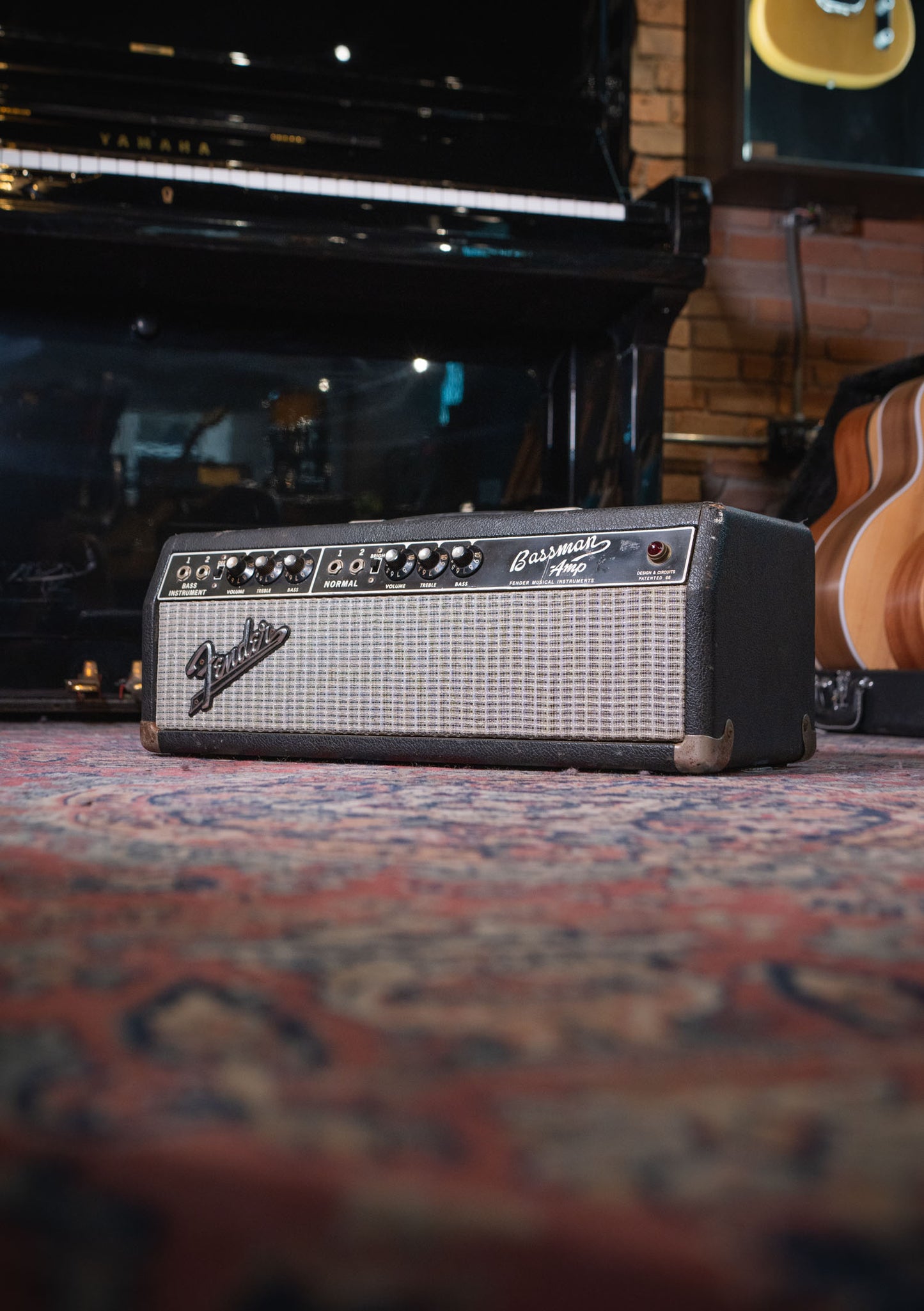 Fender Bassman Black Panel año 1967 - Amp Black usado - Amplificador de bajo