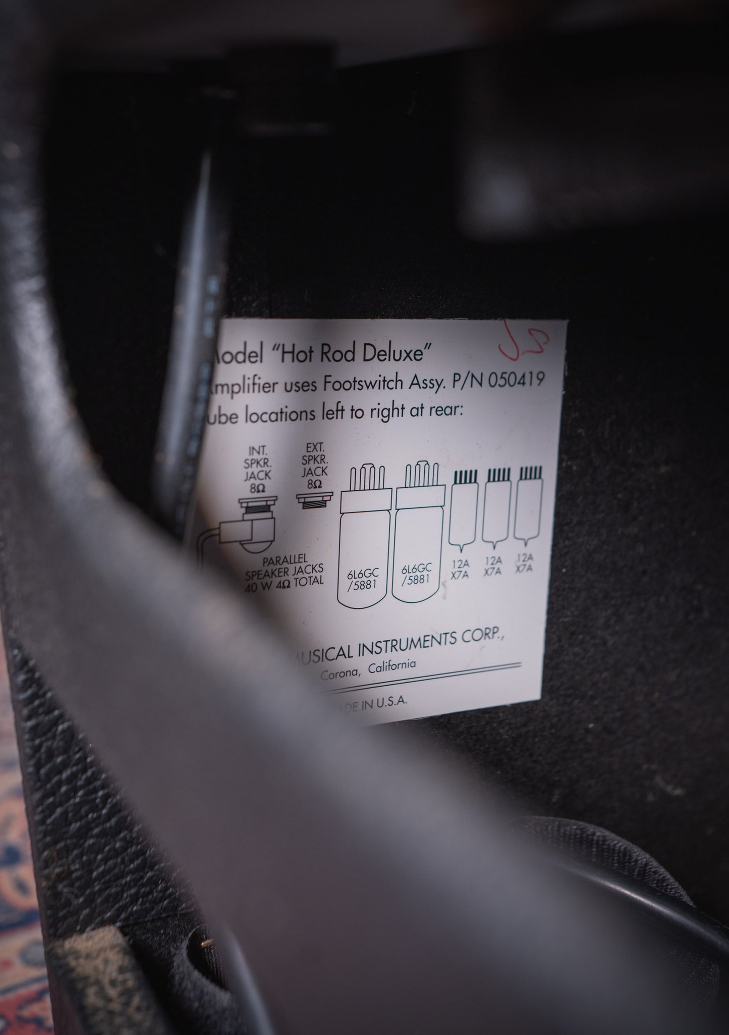 Fender Hot Rod Deluxe Black usado año 2001 (incluye funda) - Amplificador de guitarra