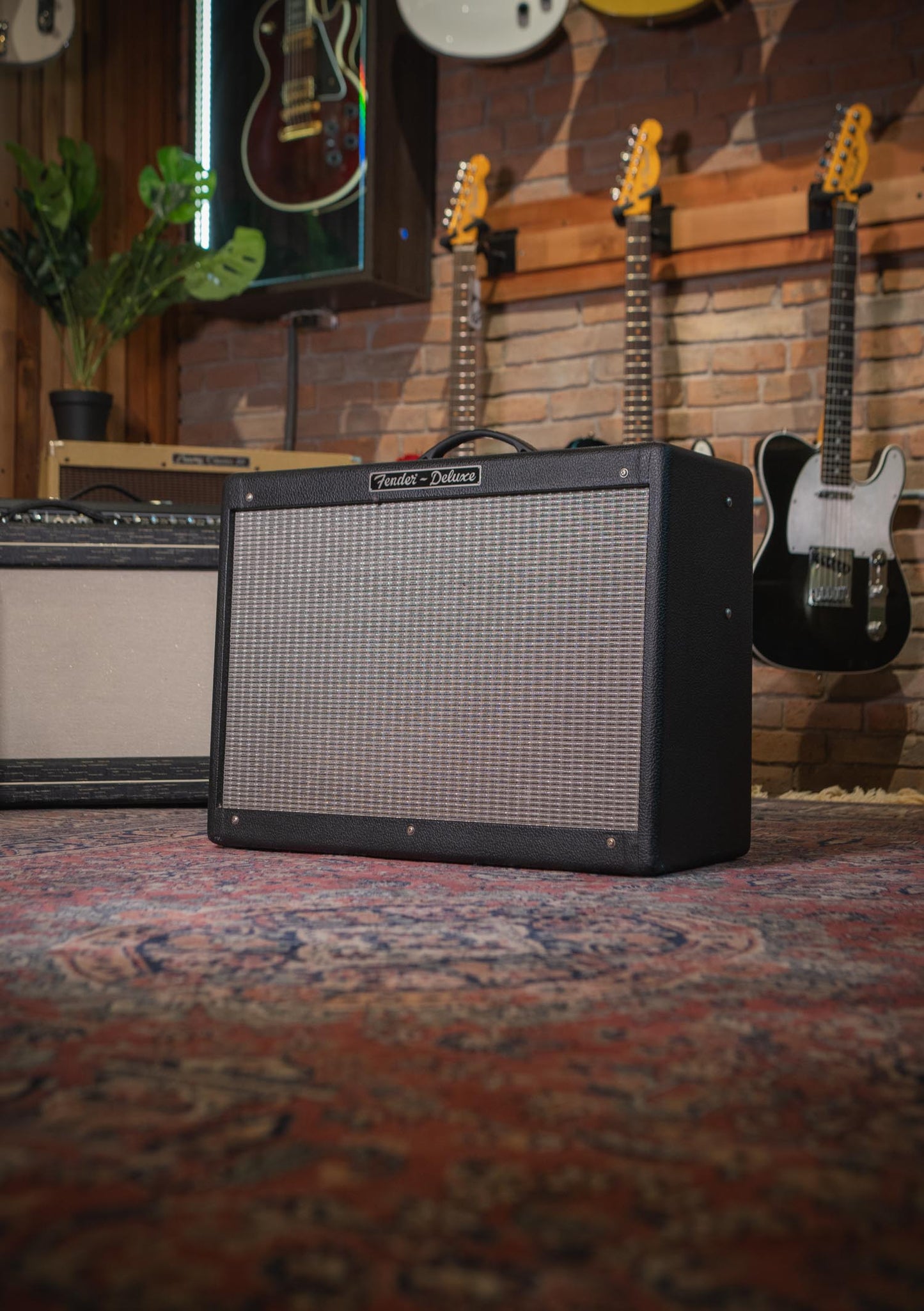 Fender Hot Rod Deluxe Black usado año 2001 (incluye funda) - Amplificador de guitarra