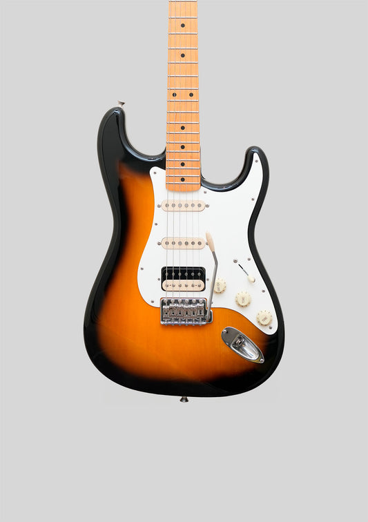 Guitarra eléctrica Fender JV Modified '50s Stratocaster 2 Color Sunburst made in Japan año 2023 incluye hard case