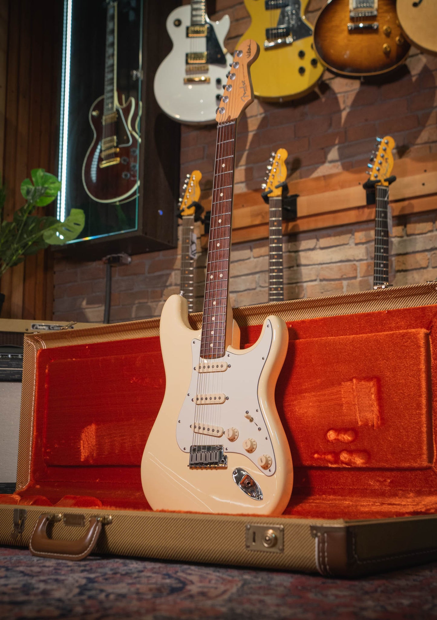 Fender Jeff Beck Stratocaster® Olympic White usada año 2016 (incluye hardcase) - Guitarra eléctrica