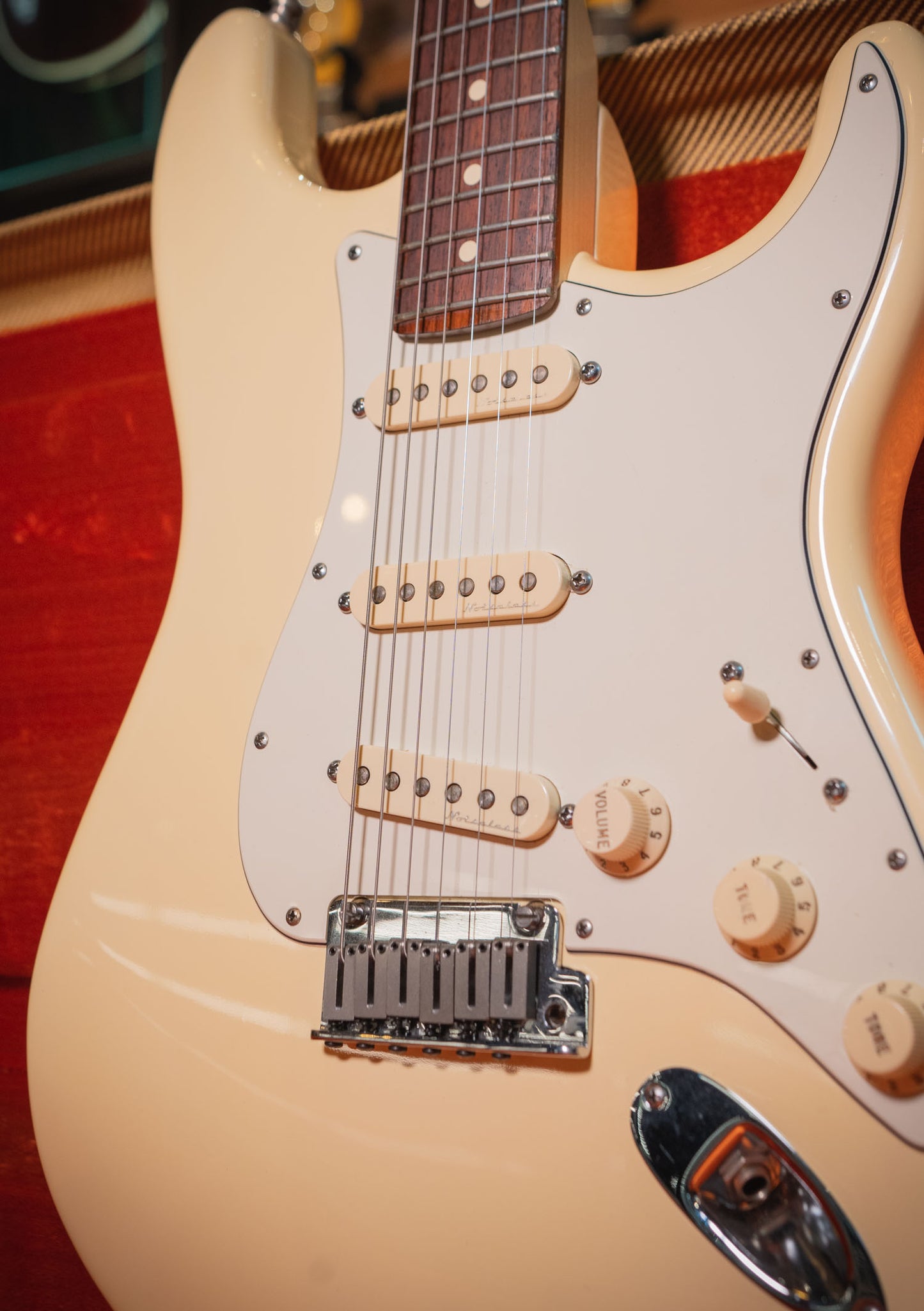 Fender Jeff Beck Stratocaster® Olympic White usada año 2016 (incluye hardcase) - Guitarra eléctrica