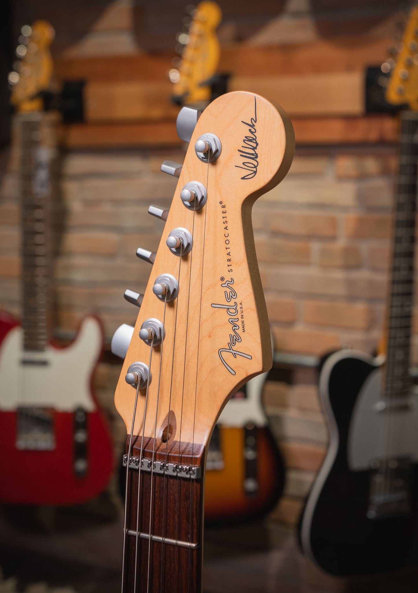 Fender Jeff Beck Stratocaster® Olympic White usada año 2016 (incluye hardcase) - Guitarra eléctrica