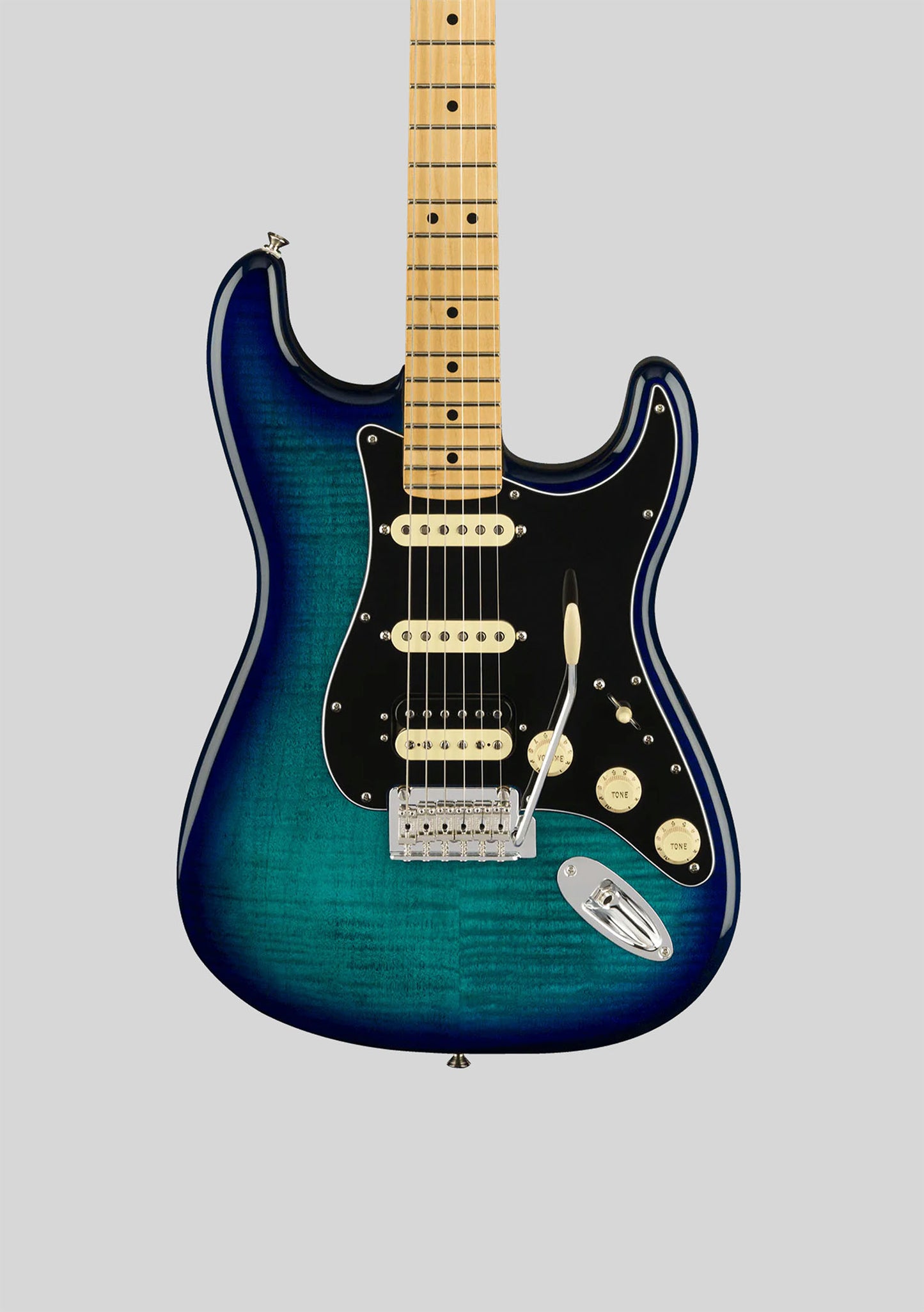 Fender Limited Edition Player Stratocaster® HSS Plus Top Blue Burst usada año 2021 (incluye funda) - Guitarra eléctrica