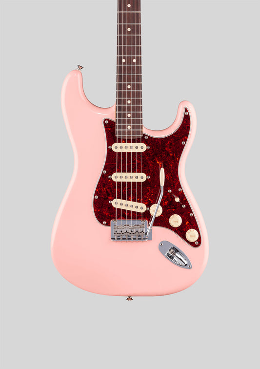 Fender Limited Edition Player Stratocaster® Shell Pink usada año 2019 (incluye funda) - Guitarra eléctrica