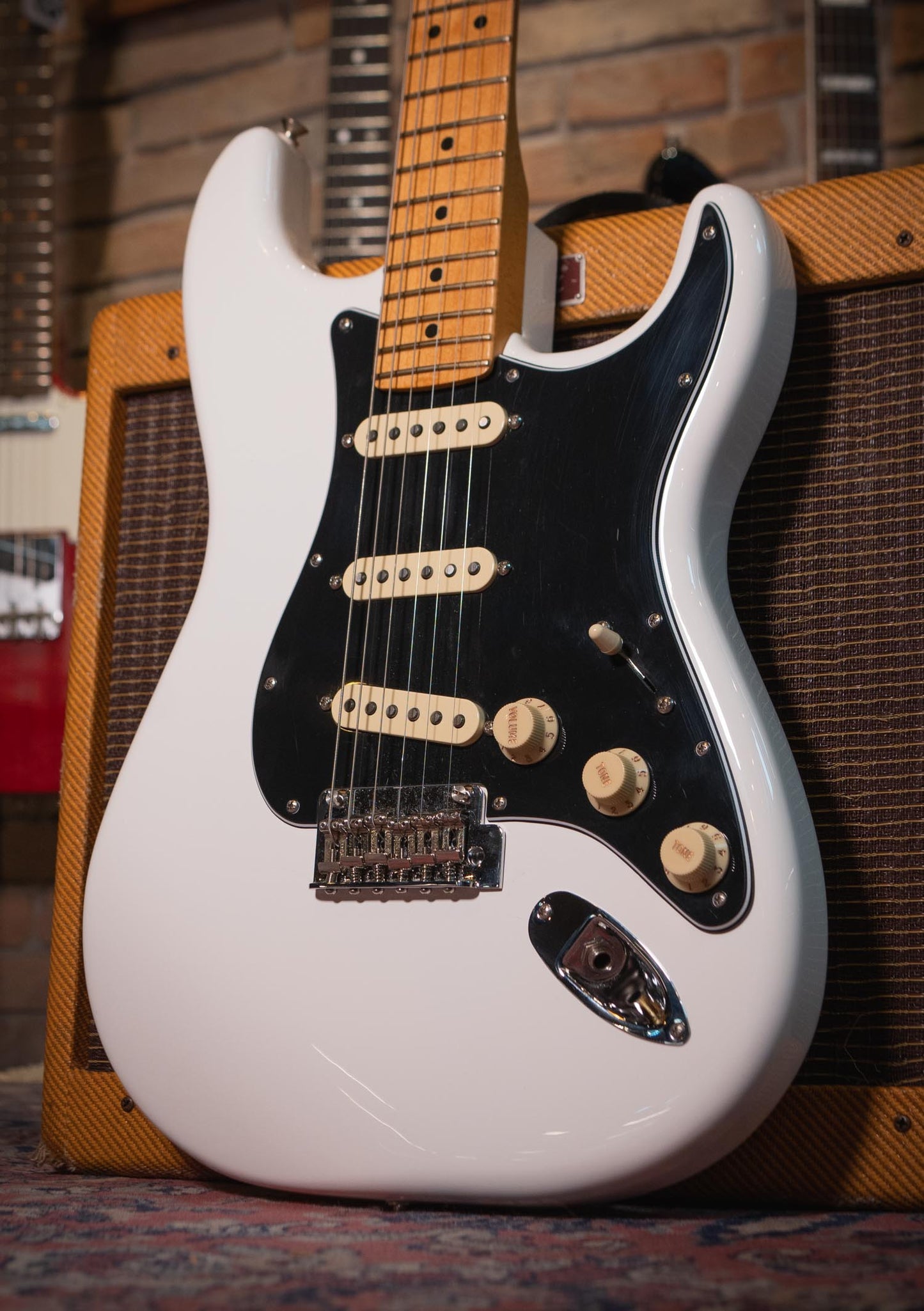 Fender Player II Stratocaster® Polar White open box año 2024 (incluye funda) - Guitarra eléctrica