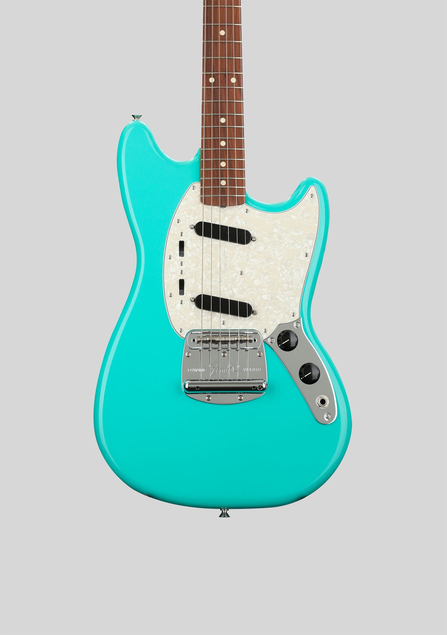 Fender Vintera® 60s Mustang® Pau Ferro Sea Foam Green usada año 2023 (incluye funda) - Guitarra eléctrica