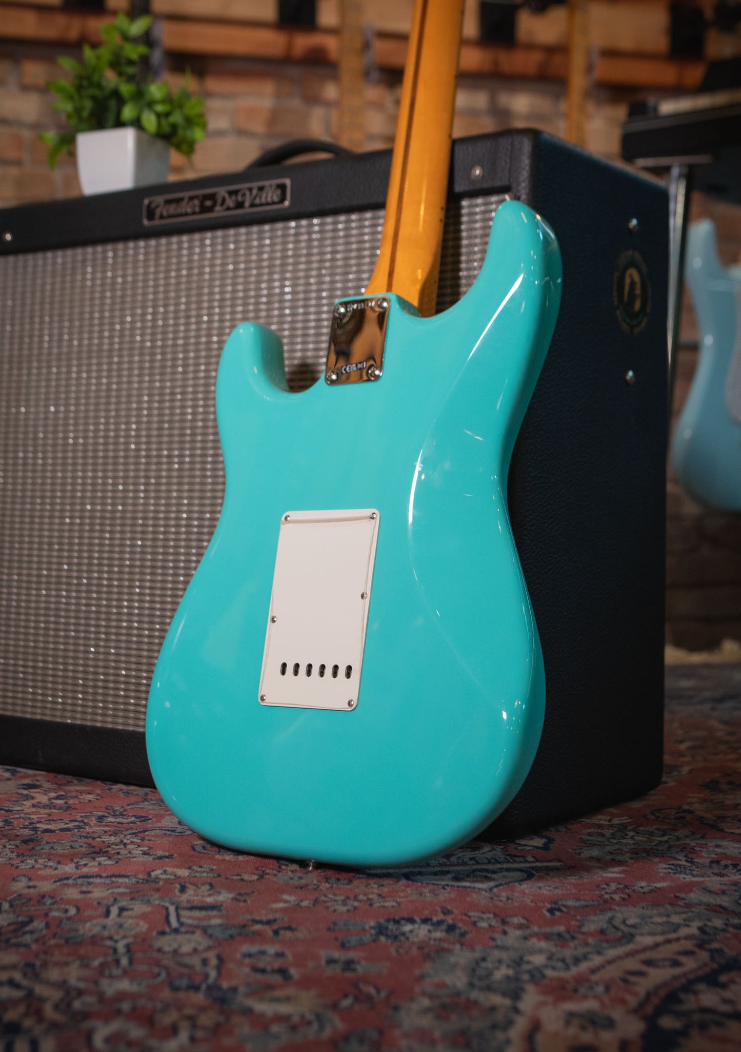 Fender American Vintage II 1957 Stratocaster Sea Foam Green año 2024 semi nueva - Guitarra eléctrica