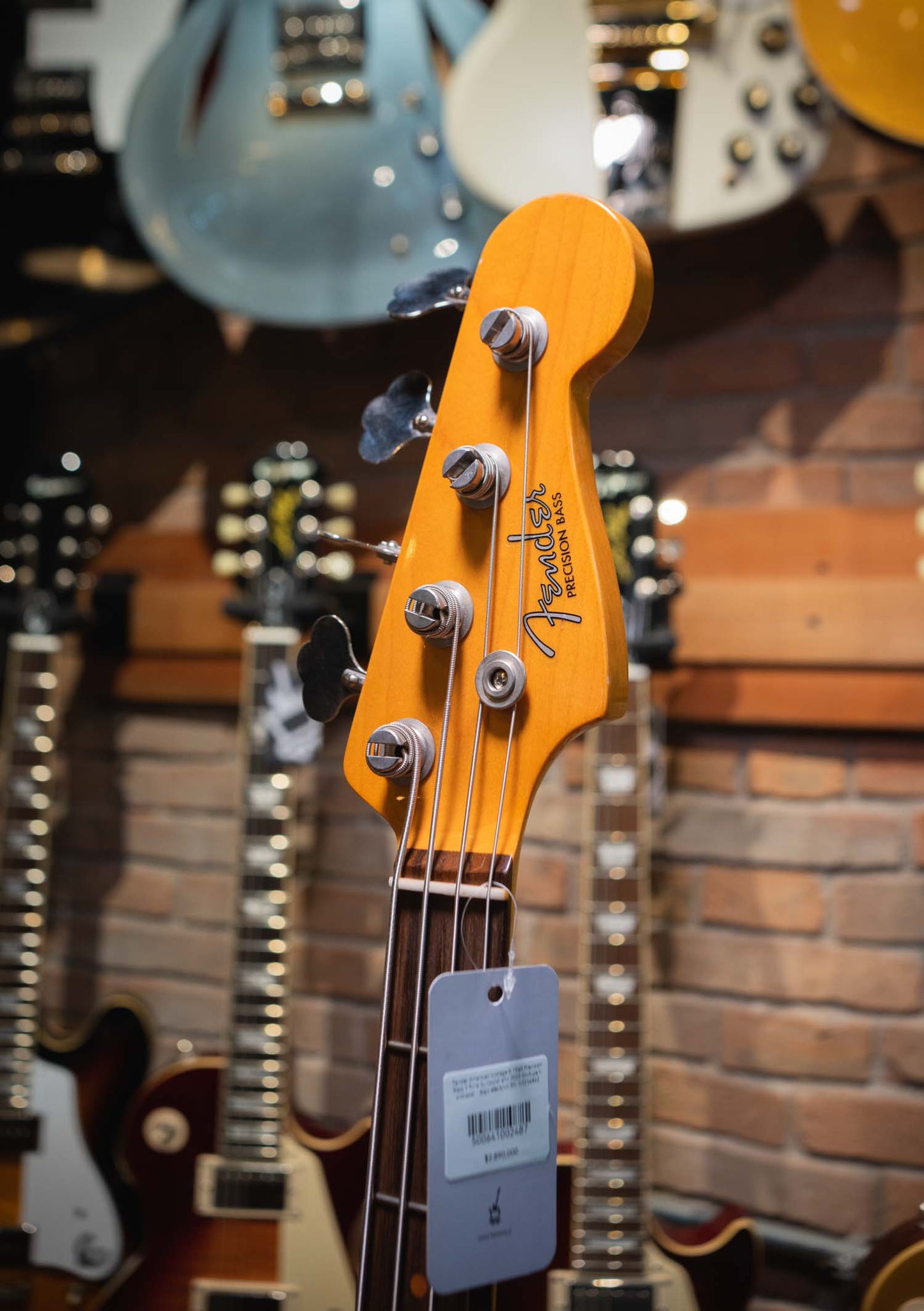 Fender American Vintage II 1960 Precision Bass 3 Tone Sunburst año 2022 (incluye hardcase) - Bajo eléctrico