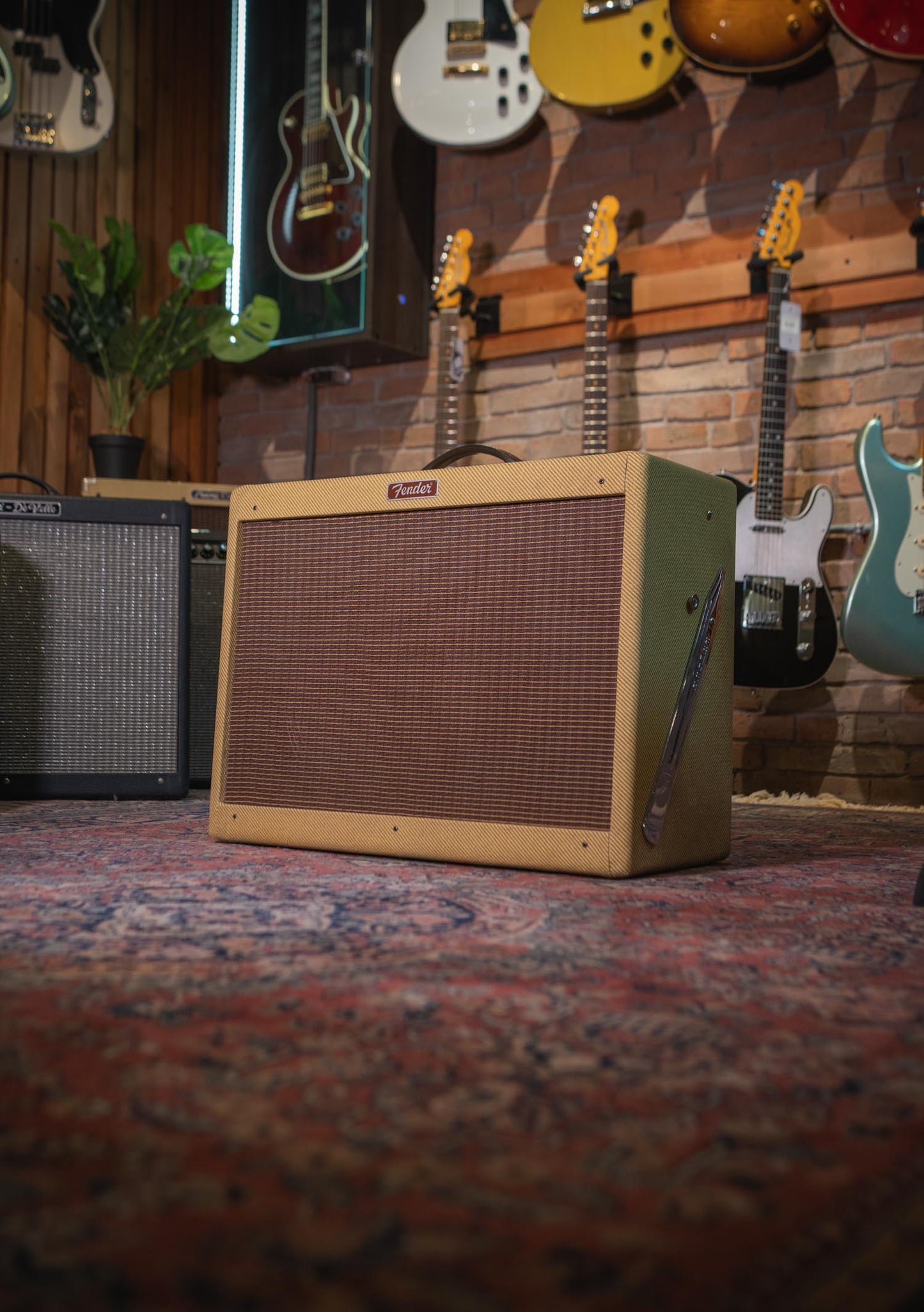 Fender Blues Deluxe Reissue Tweed usado año 2014 (incluye funda) - Amplificador de guitarra