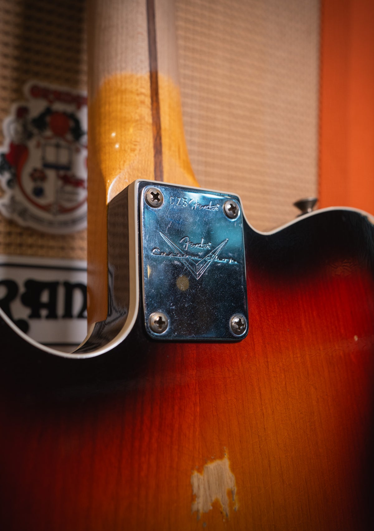 Fender  Custom Shop 59 Telecaster Custom Relic MN - Wide-Fade Chocolate 3TS usada año 2022 (incluye funda) - Guitarra eléctrica