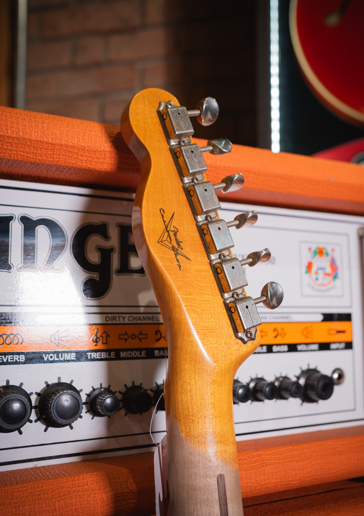 Fender  Custom Shop 59 Telecaster Custom Relic MN - Wide-Fade Chocolate 3TS usada año 2022 (incluye funda) - Guitarra eléctrica