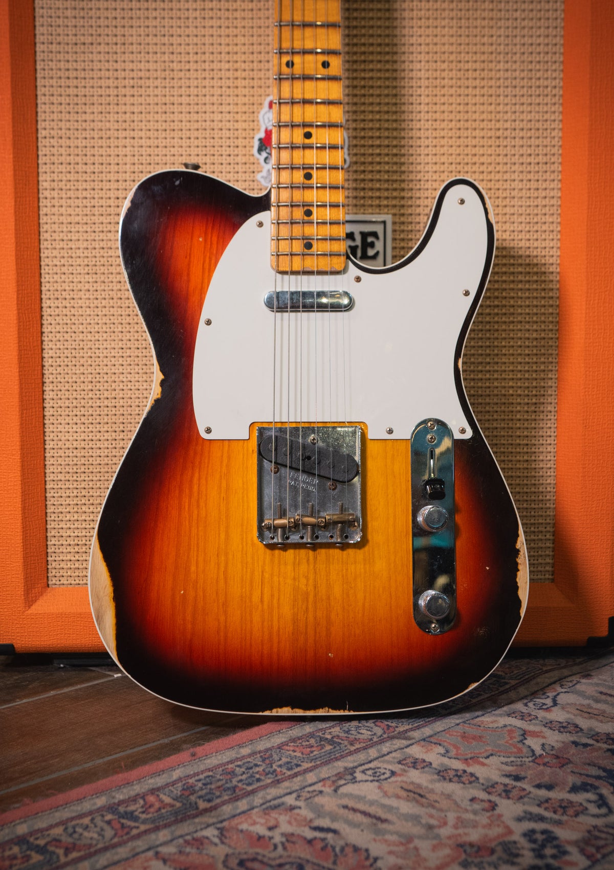 Fender  Custom Shop 59 Telecaster Custom Relic MN - Wide-Fade Chocolate 3TS usada año 2022 (incluye funda) - Guitarra eléctrica