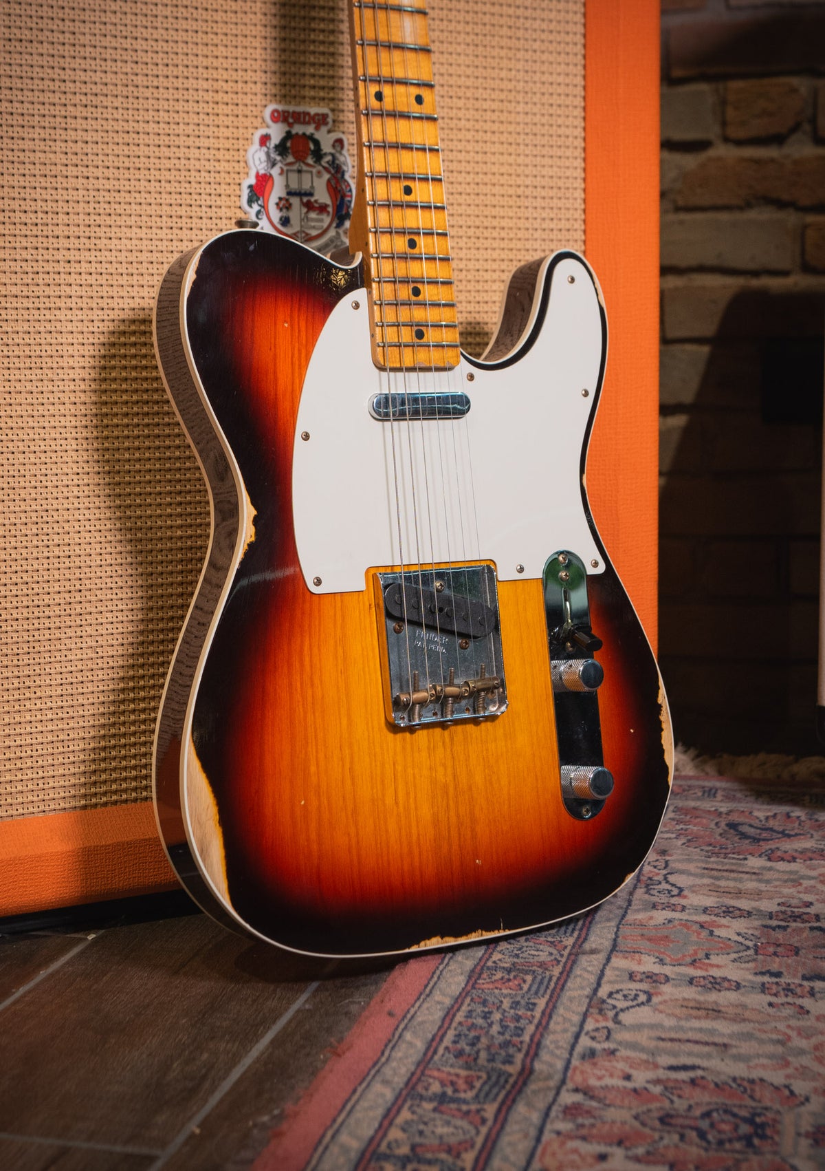 Fender  Custom Shop 59 Telecaster Custom Relic MN - Wide-Fade Chocolate 3TS usada año 2022 (incluye funda) - Guitarra eléctrica