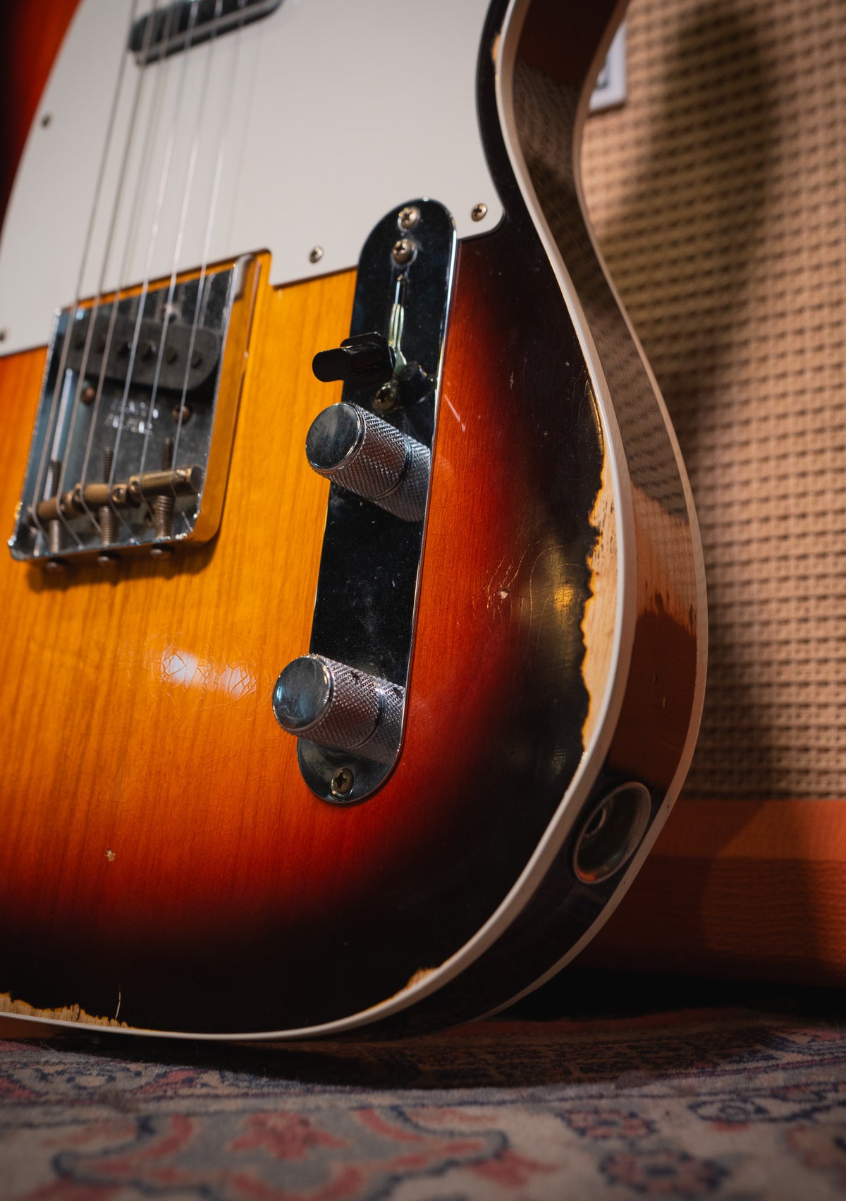 Fender  Custom Shop 59 Telecaster Custom Relic MN - Wide-Fade Chocolate 3TS usada año 2022 (incluye funda) - Guitarra eléctrica