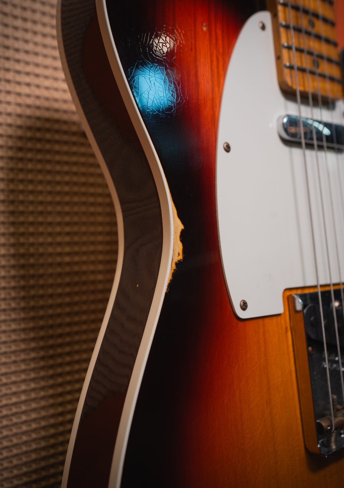 Fender  Custom Shop 59 Telecaster Custom Relic MN - Wide-Fade Chocolate 3TS usada año 2022 (incluye funda) - Guitarra eléctrica