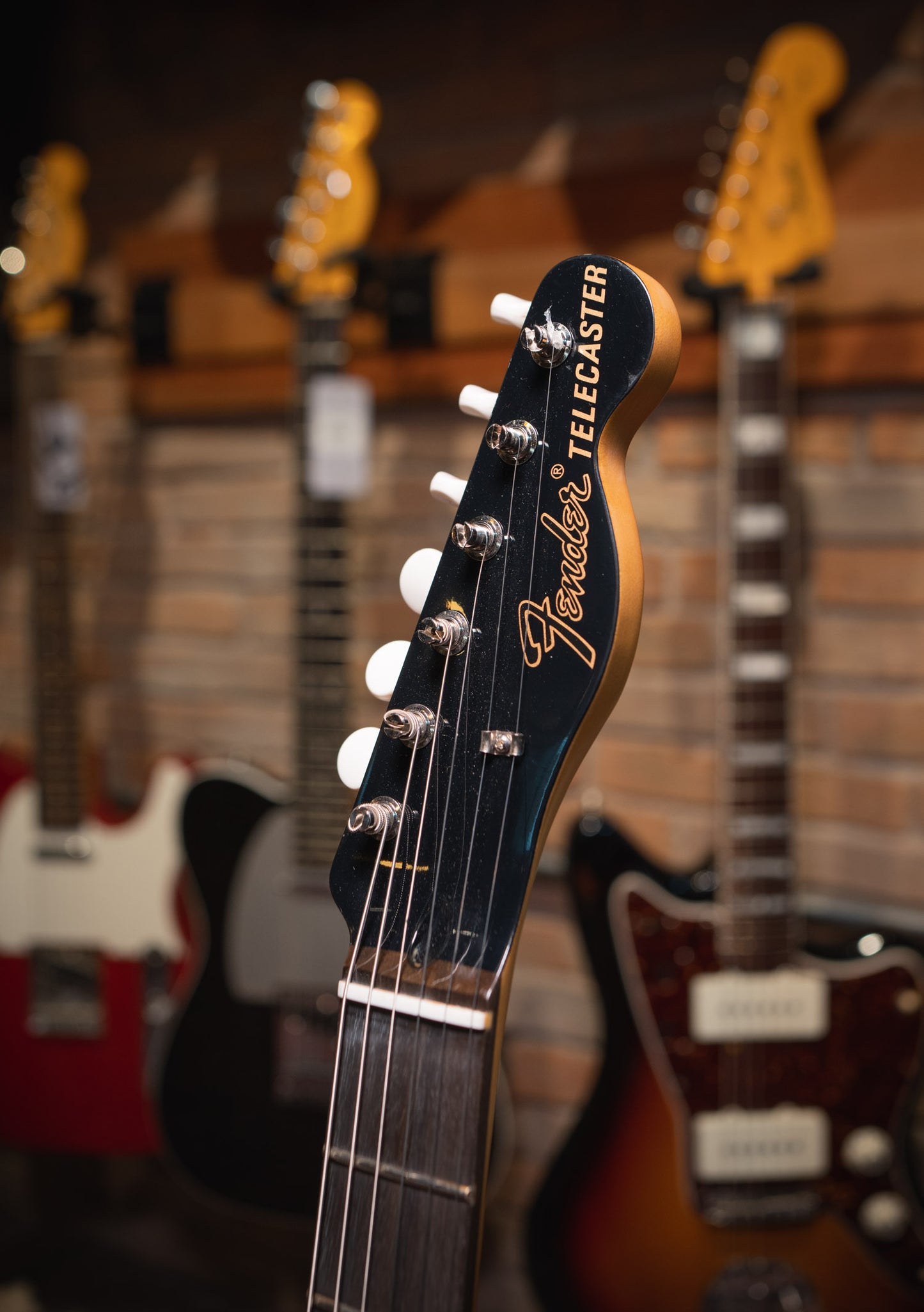 Fender Gold Foil Telecaster® Candy Apple Burst usada año 2022 (incluye hardcase) - Guitarra eléctrica