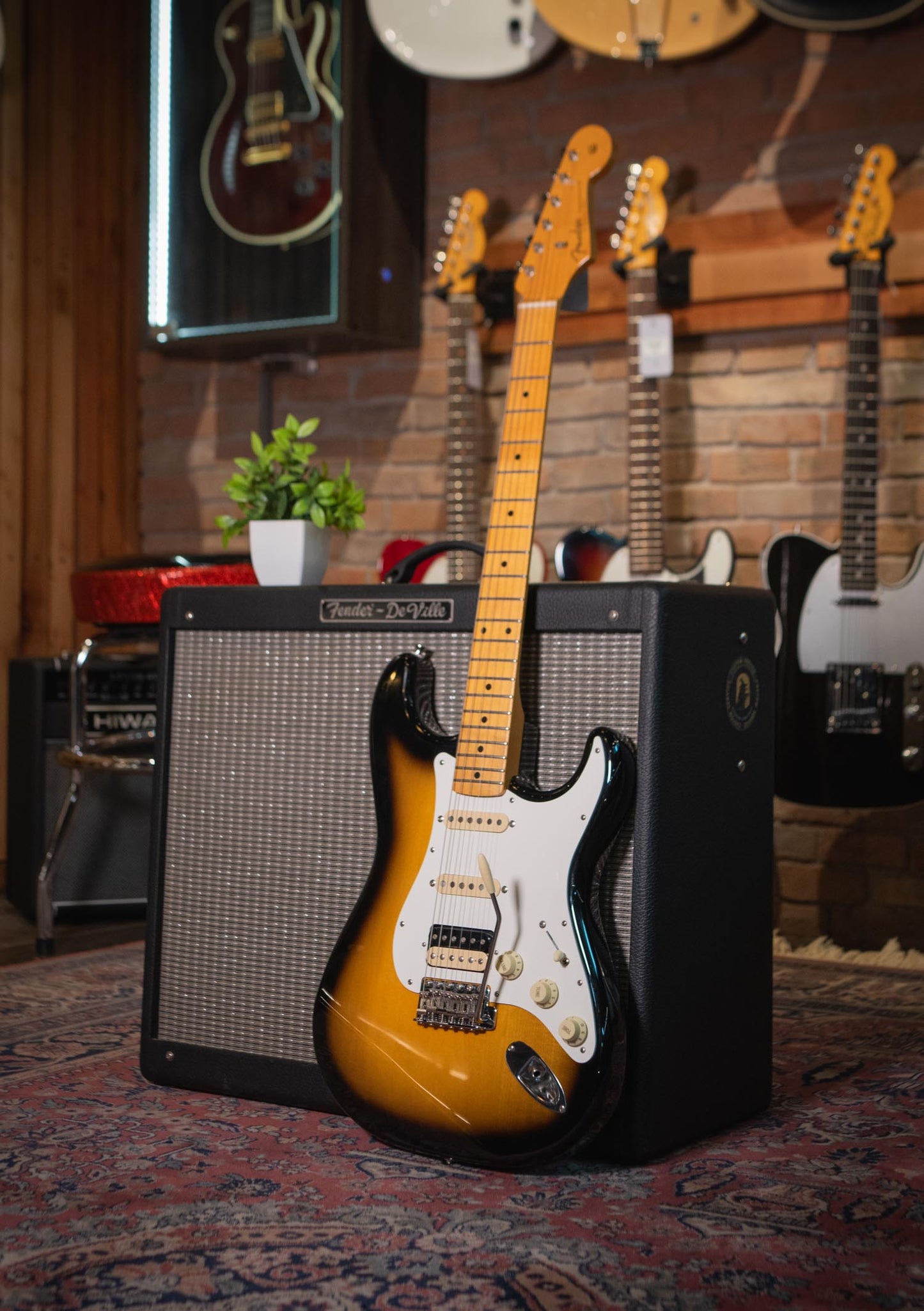 Fender JV Modified '50s Stratocaster 2 Color Sunburst made in Japan año 2023 incluye hard case - Guitarra eléctrica - usado