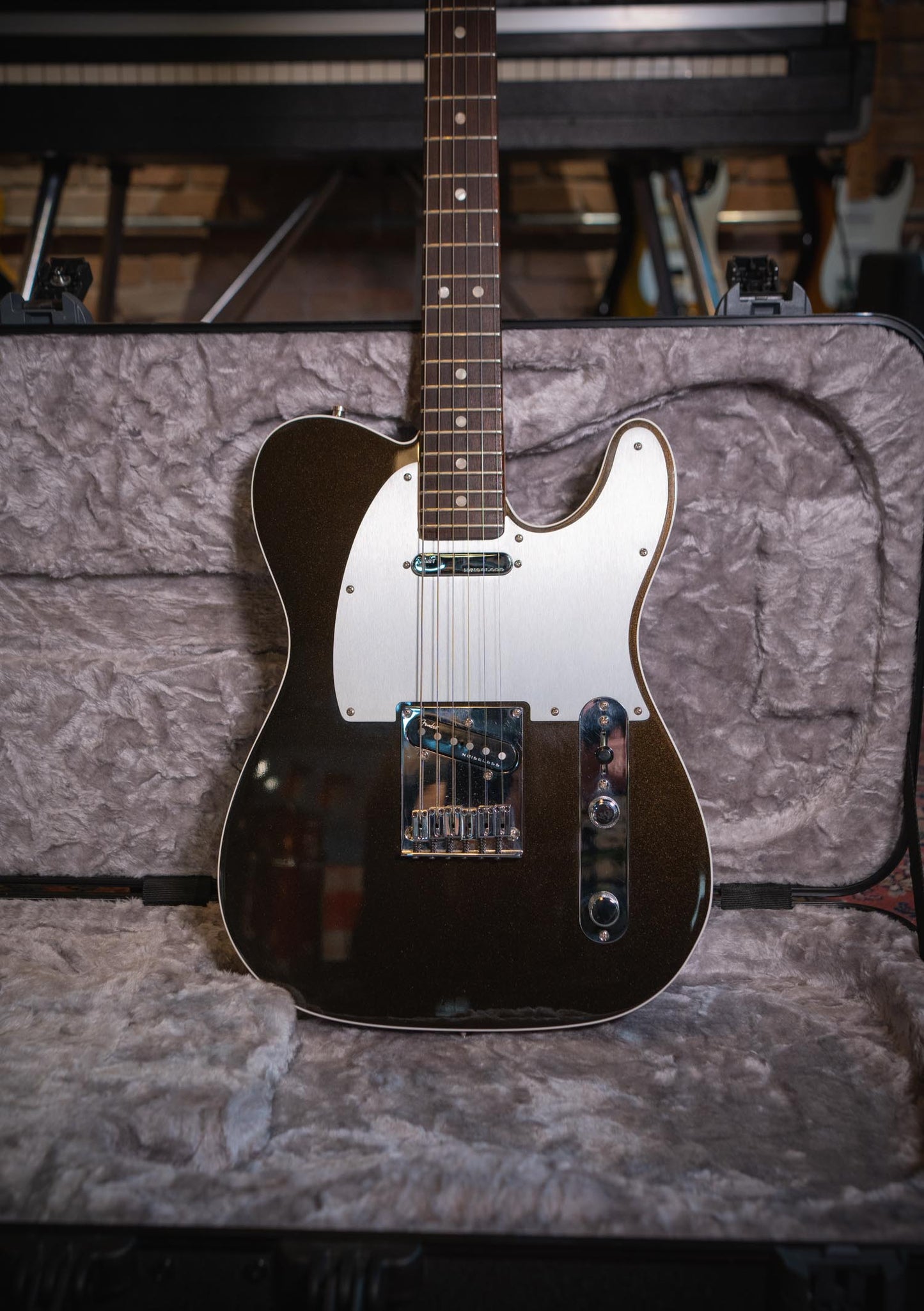 Fender American Ultra Telecaster® Texas Tea usada año 2021  - Guitarra eléctrica