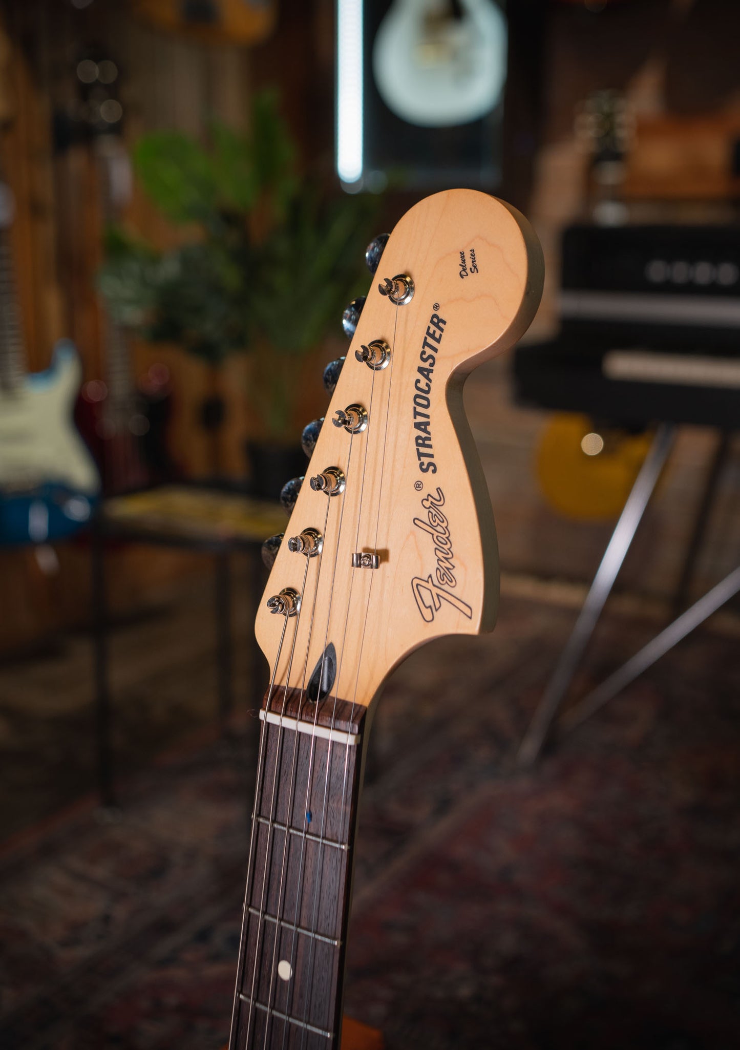 Fender Tom DeLonge Stratocaster® Daphne Blue usada año 2023 - Guitarra eléctrica