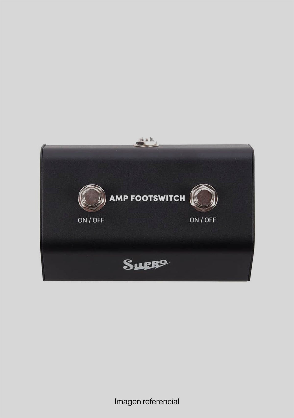 Footswitch Supro SFS2 Doble Boton para Amplificador