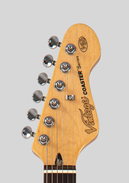 Vintage V60 Coaster Series - Gloss Black - Guitarra eléctrica