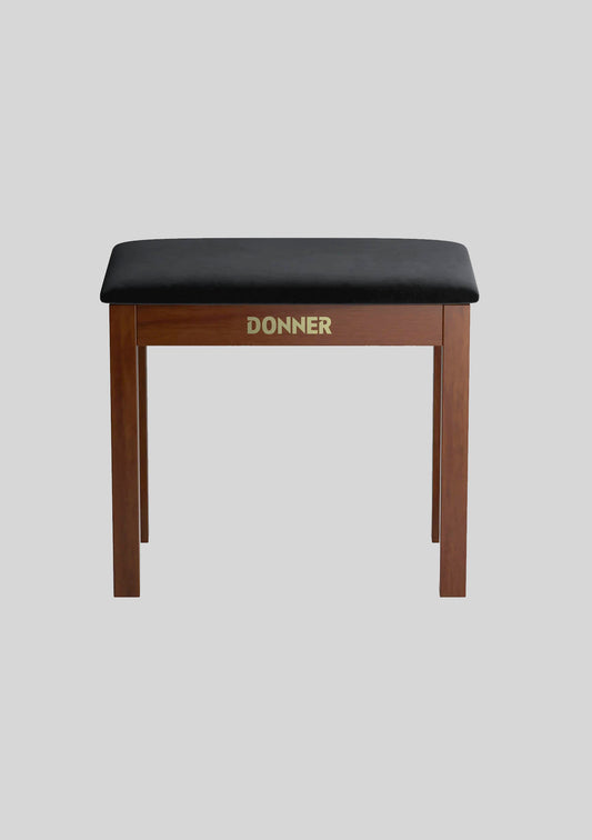 Banqueta para piano Donner color marrón DKB-10