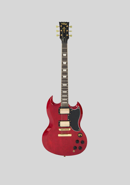Vintage VS6-H/Ware - Cherry - Guitarra eléctrica