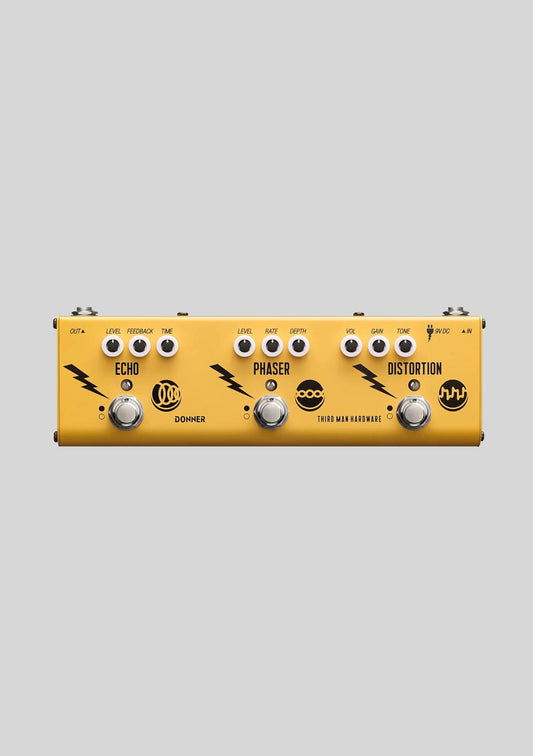 Pedal de triple FX Donner 'Triple Threat'