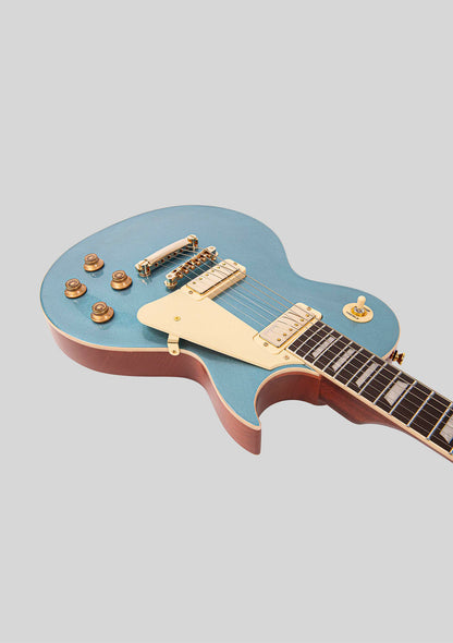 Guitarra eléctrica Vintage V100 Mini HB Les Paul - Gun Hill Blue