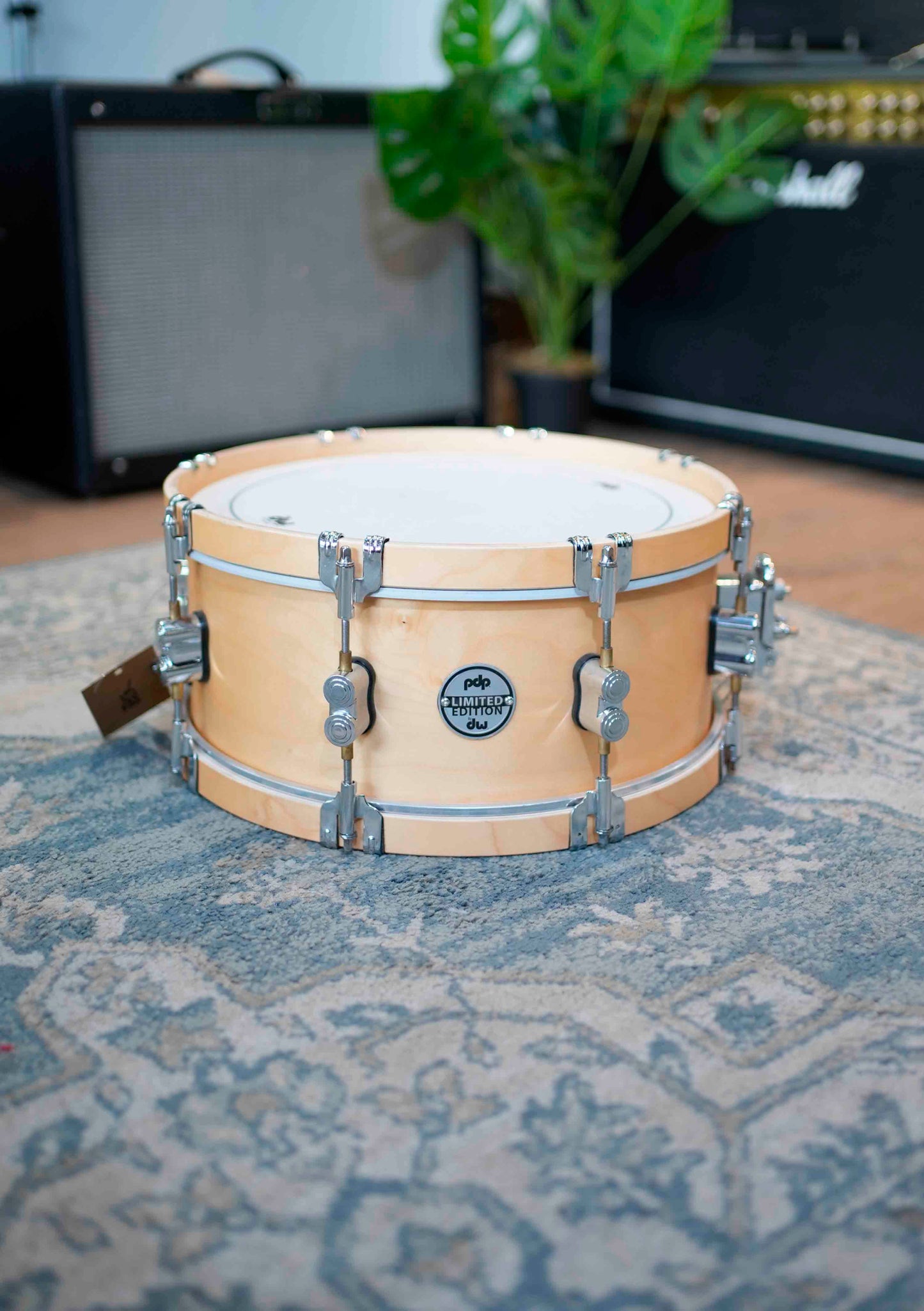 Caja PDP Concept Maple Arce Wood Hoops Limited Edition usada 14x6.5